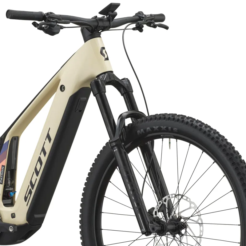Scott Patron 30 Electric Carbon Full Suspension MTB 2027 in Solitude Beige/Carbon Black-7