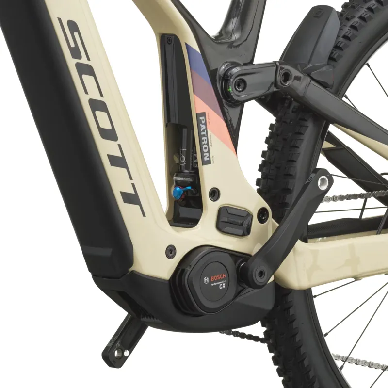Scott Patron 30 Electric Carbon Full Suspension MTB 2027 in Solitude Beige/Carbon Black-6