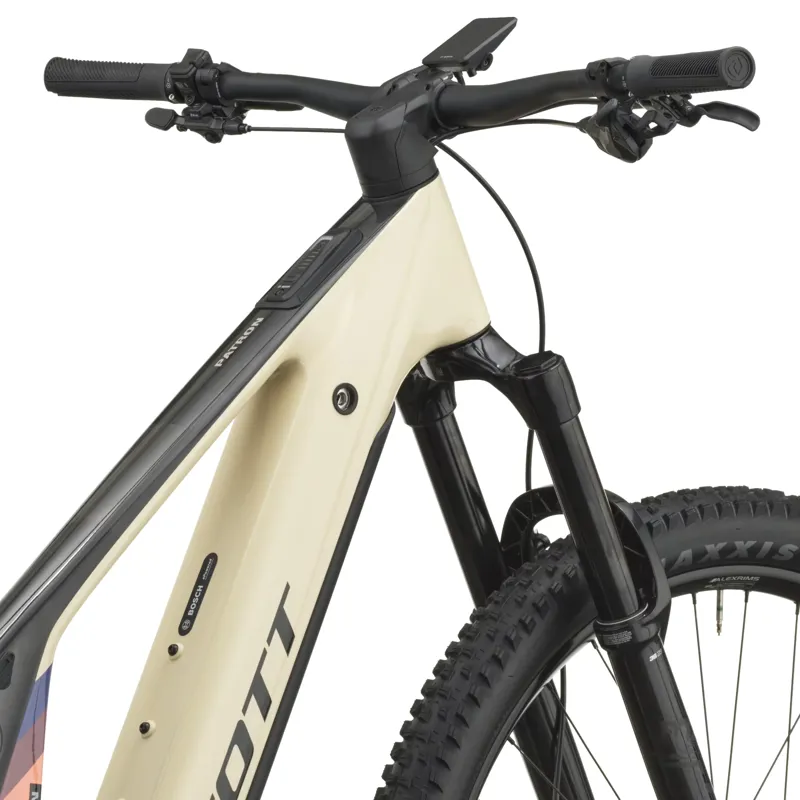 Scott Patron 30 Electric Carbon Full Suspension MTB 2027 in Solitude Beige/Carbon Black-5