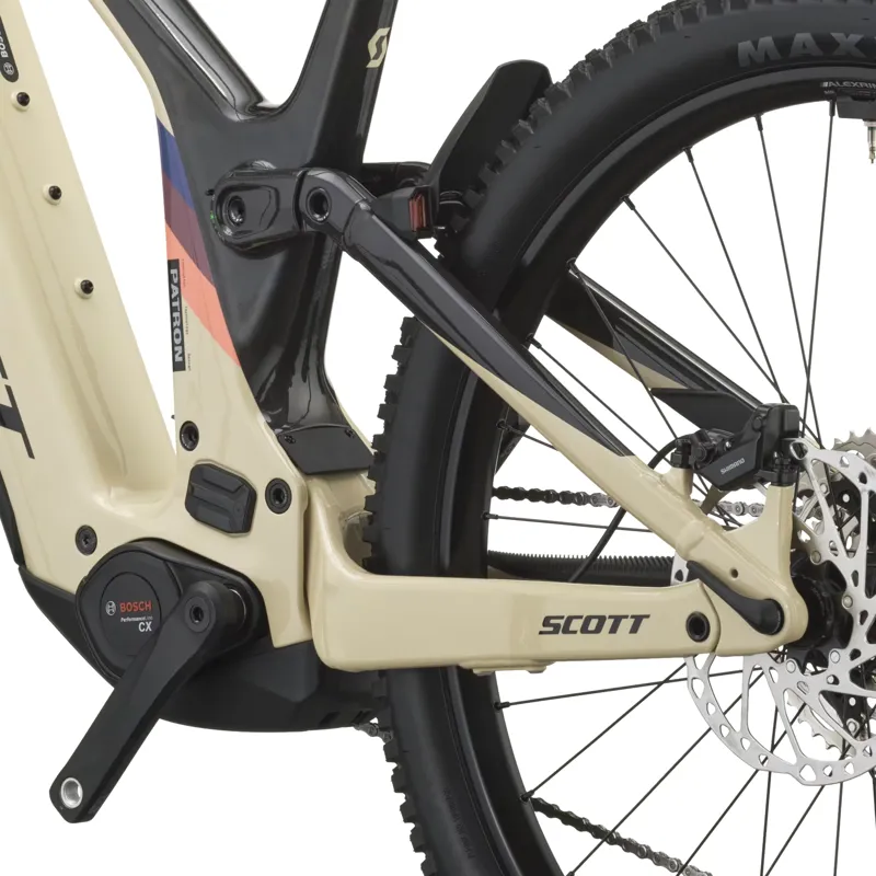 Scott Patron 30 Electric Carbon Full Suspension MTB 2027 in Solitude Beige/Carbon Black-4