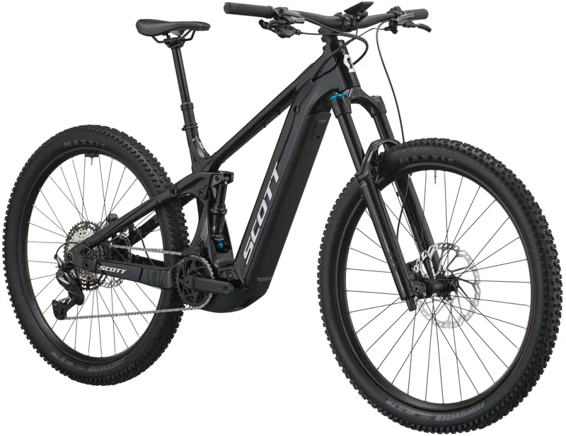 Scott Strike 10 Electric Full Suspension Mountain Bike 2027 in Black-1