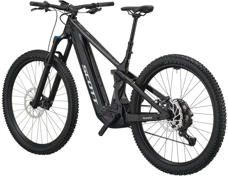 Scott Strike 10 Electric Full Suspension Mountain Bike 2027 in Black-2