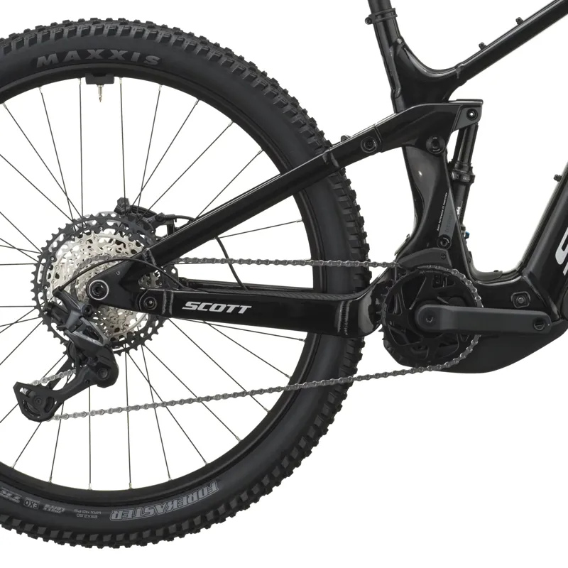 Scott Strike 10 Electric Full Suspension Mountain Bike 2027 in Black-3