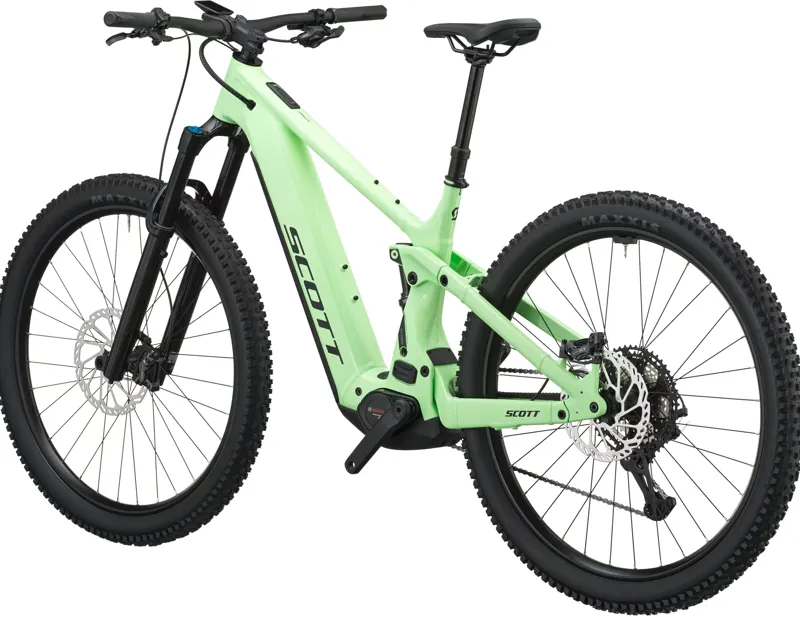 Scott Strike 10 Electric Full Suspension Mountain Bike 2027 in Paradise Green-1