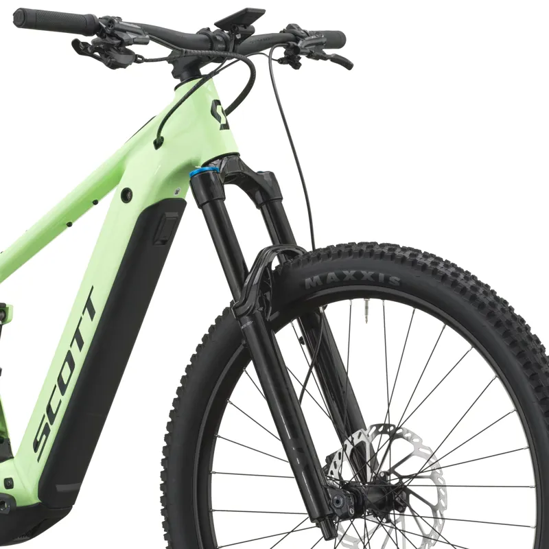 Scott Strike 10 Electric Full Suspension Mountain Bike 2027 in Paradise Green-7