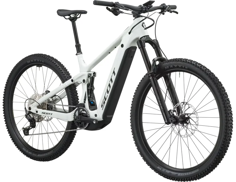 Scott Strike 20 Electric Full Suspension Mountain Bike 2027 in Foggy Grey-1