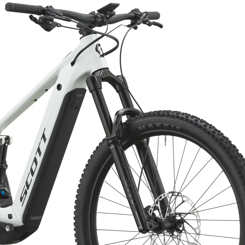 Scott Strike 20 Electric Full Suspension Mountain Bike 2027 in Foggy Grey-7