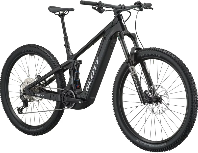 Scott Strike 30 Electric Full Suspension Mountain Bike 2027 in Black-2
