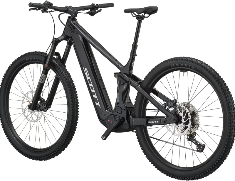 Scott Strike 30 Electric Full Suspension Mountain Bike 2027 in Black-1