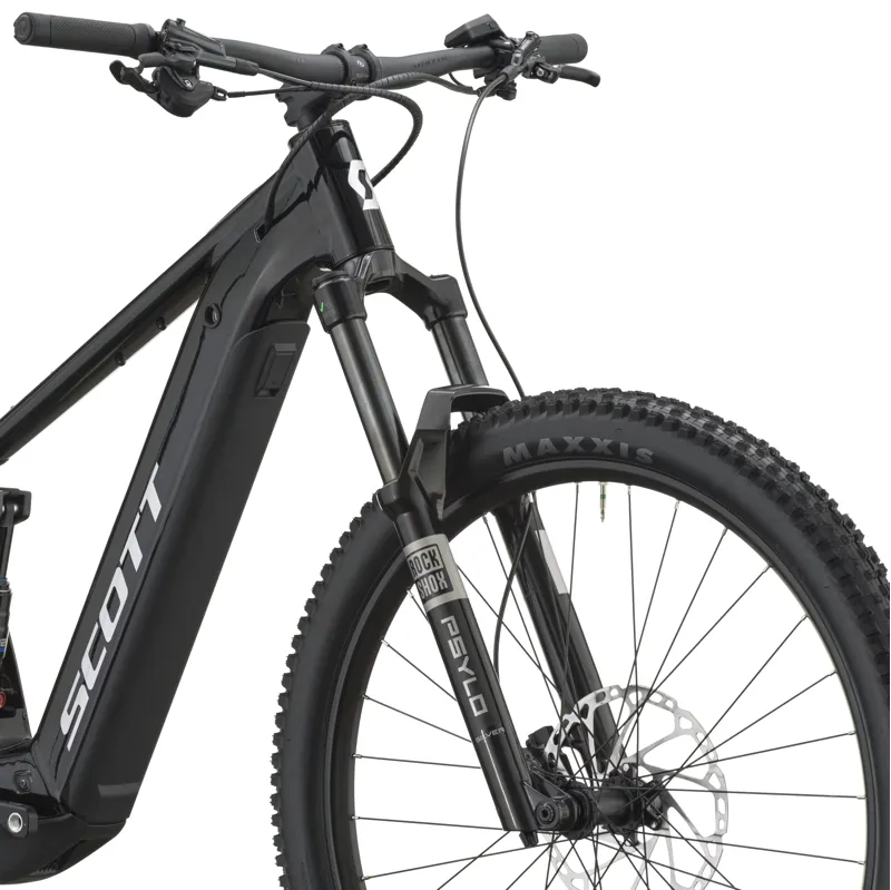 Scott Strike 30 Electric Full Suspension Mountain Bike 2027 in Black-3