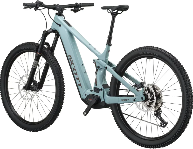 Scott Strike 30 Electric Full Suspension Mountain Bike 2027 in Mist Blue-2