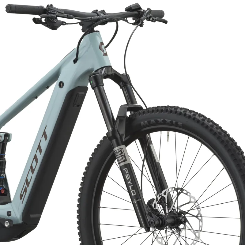 Scott Strike 30 Electric Full Suspension Mountain Bike 2027 in Mist Blue-7