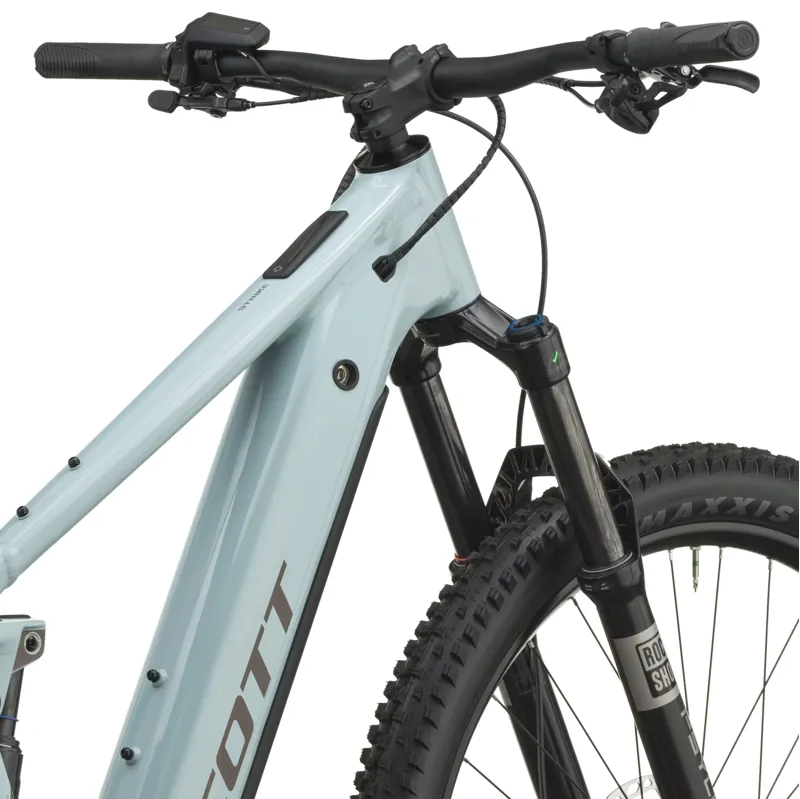 Scott Strike 30 Electric Full Suspension Mountain Bike 2027 in Mist Blue-5