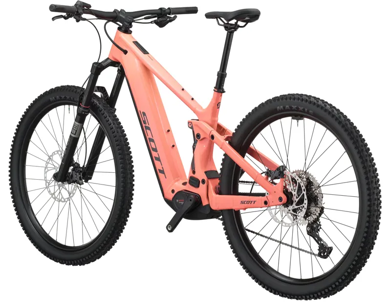 Scott Strike 30 Electric Full Suspension Mountain Bike 2027 in Peach Pink-2