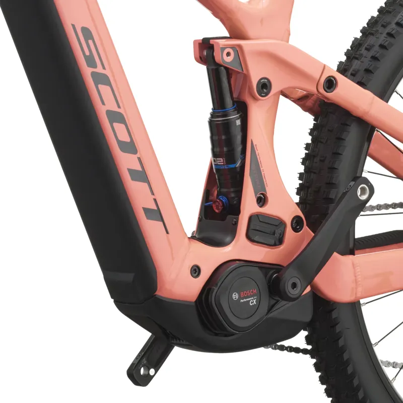 Scott Strike 30 Electric Full Suspension Mountain Bike 2027 in Peach Pink-6