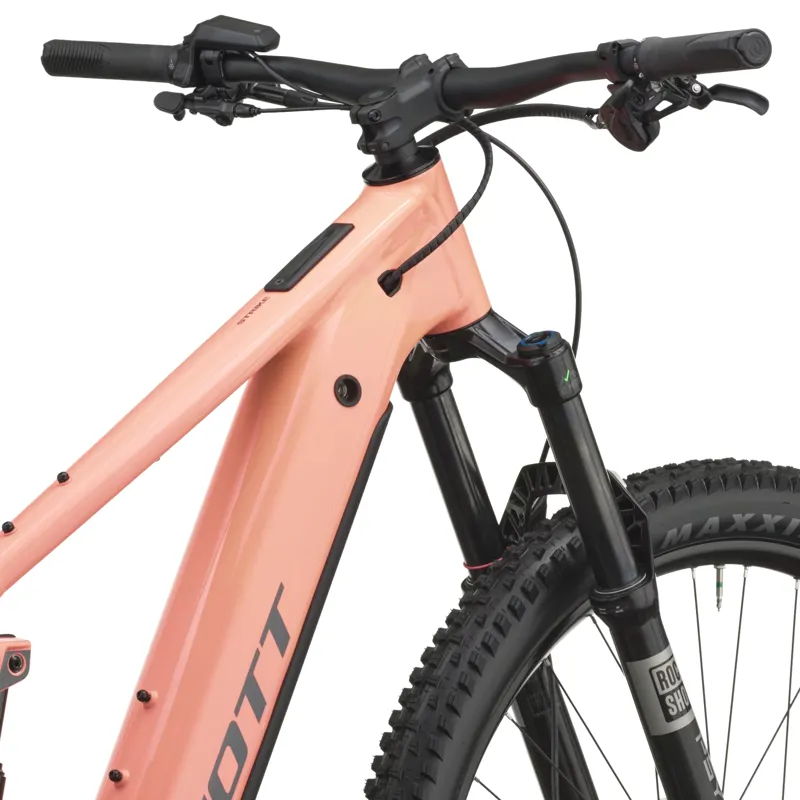 Scott Strike 30 Electric Full Suspension Mountain Bike 2027 in Peach Pink-5