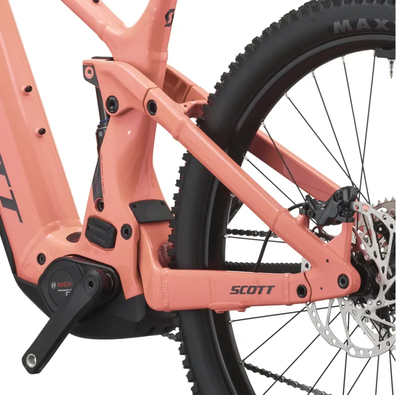 Scott Strike 30 Electric Full Suspension Mountain Bike 2027 in Peach Pink-4