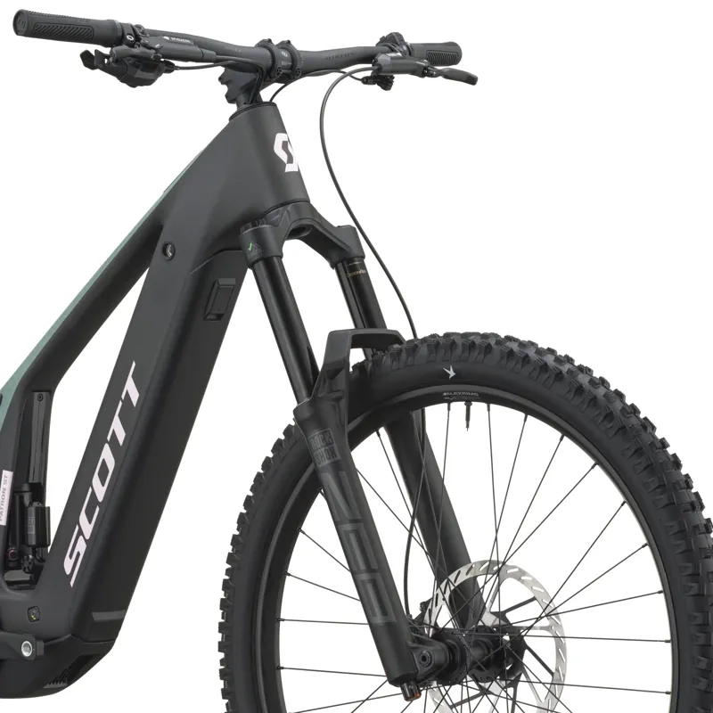 Scott Patron ST 10 Electric Carbon Full Suspension MTB 2027 in Moss Green and Carbon Black-7