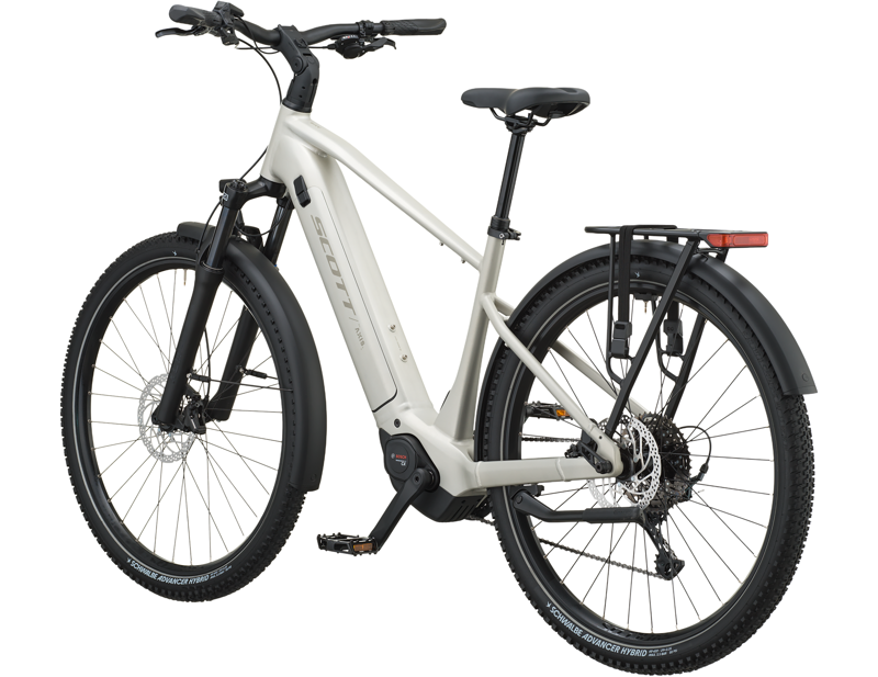 Scott Axis 10 Electric Hybrid Bike 2027 in Ivory Beige-1