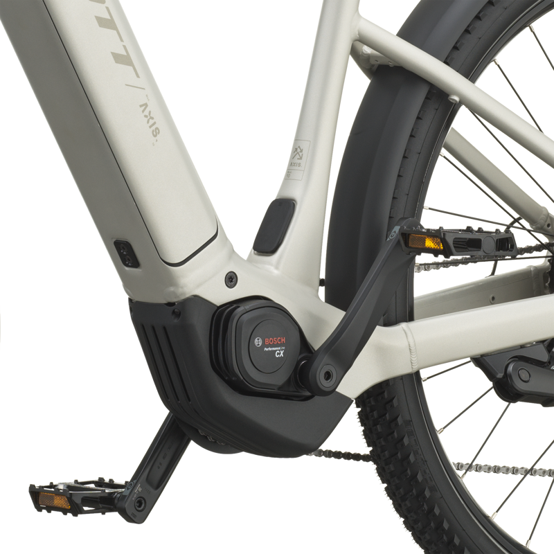 Scott Axis 10 Electric Hybrid Bike 2027 in Ivory Beige-3
