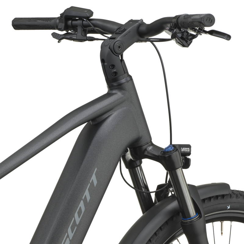 Scott Axis 20 Electric Hybrid Bike 2027 in Granite Black-6