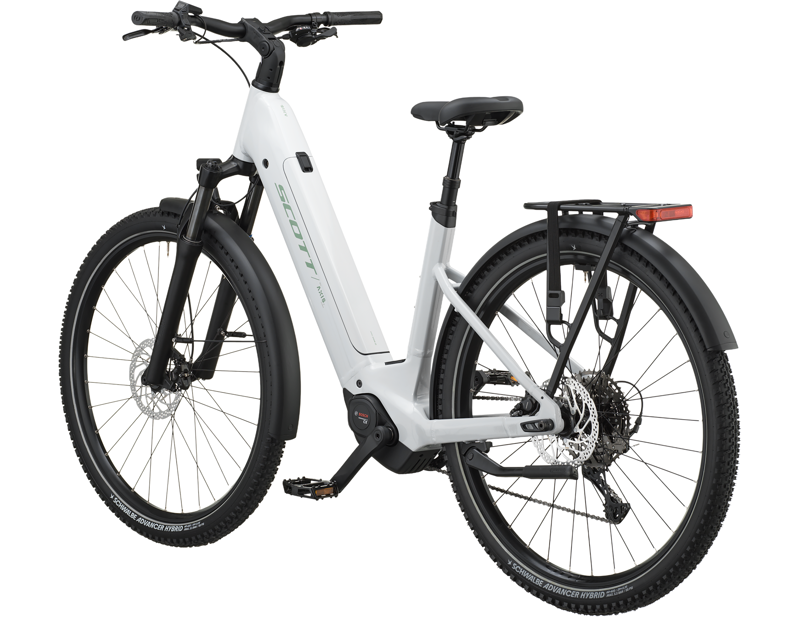 Scott Axis 20 Wave Electric Hybrid Bike 2027 in Off White-1