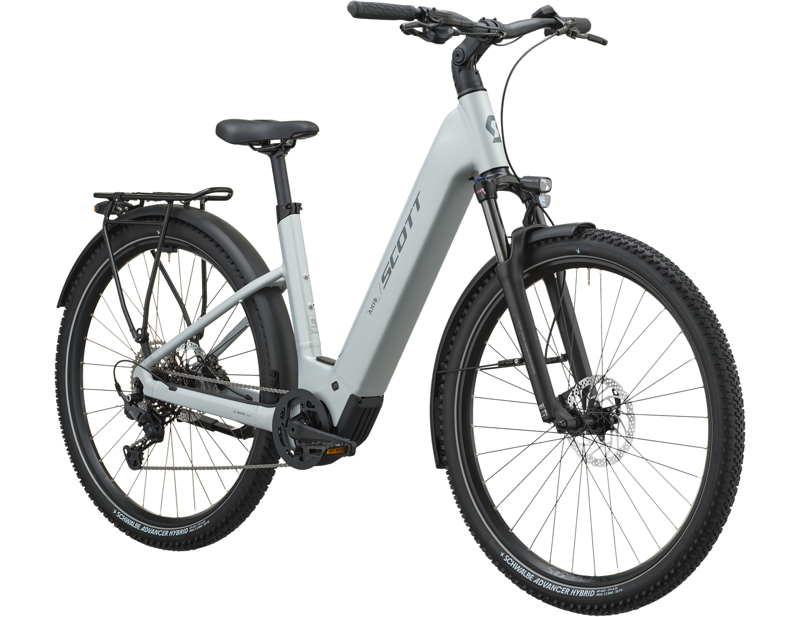 Scott Axis 30 Wave Electric Hybrid Bike 2027 in Cloud Grey-2