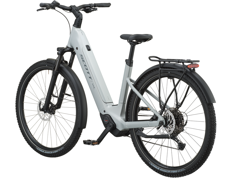 Scott Axis 30 Wave Electric Hybrid Bike 2027 in Cloud Grey-1