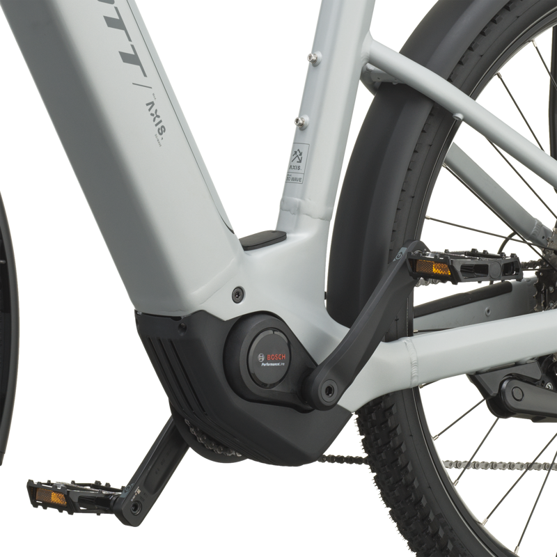 Scott Axis 30 Wave Electric Hybrid Bike 2027 in Cloud Grey-7