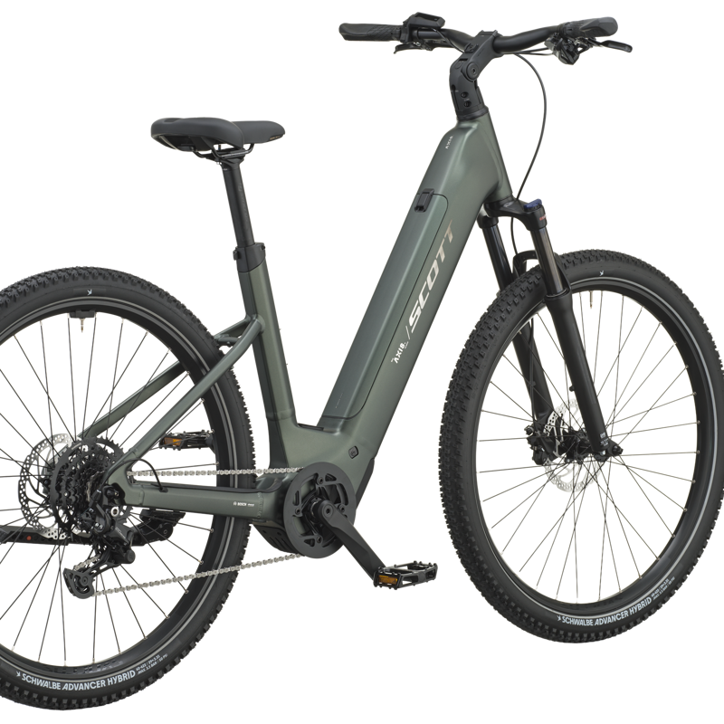 Scott Axis 40 Wave Electric Hybrid Bike 2027 in Kelp Green-6