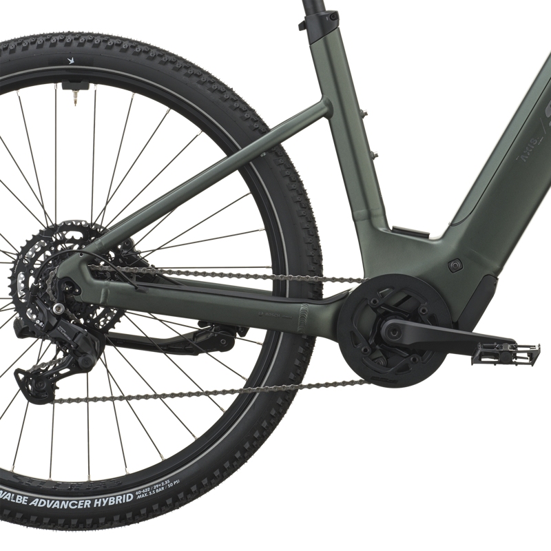 Scott Axis 40 Wave Electric Hybrid Bike 2027 in Kelp Green-5