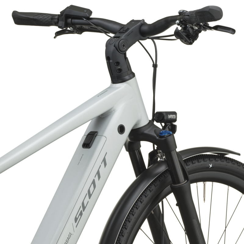Scott Passage 10 Belt Electric Hybrid Bike 2027 in Cloud Grey-4