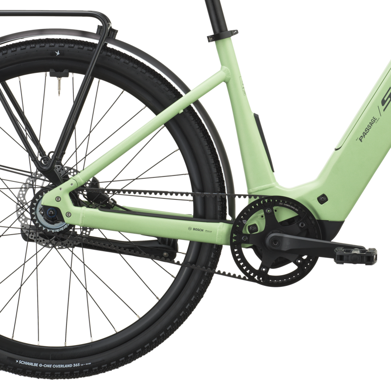 Scott Passage 10 Belt Wave Electric Hybrid Bike 2027 in Paradise Green-5