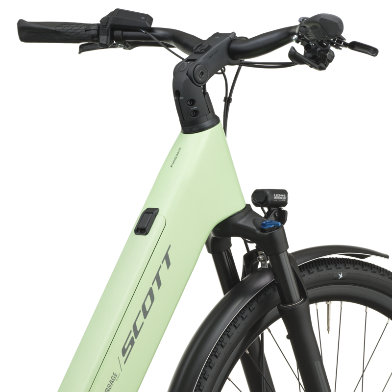 Scott Passage 10 Belt Wave Electric Hybrid Bike 2027 in Paradise Green-7