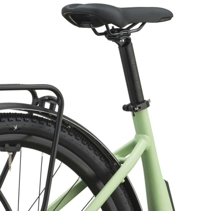 Scott Passage 10 Belt Wave Electric Hybrid Bike 2027 in Paradise Green-6