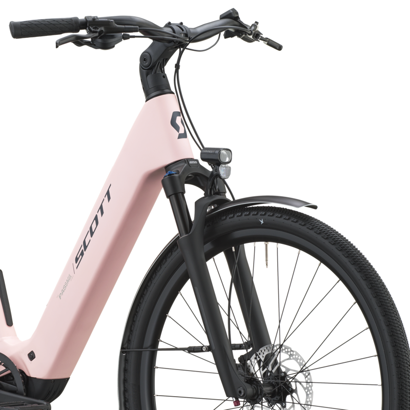 Scott Passage 20 Wave Electric Hybrid Bike 2027 in Dogwood Pink-3