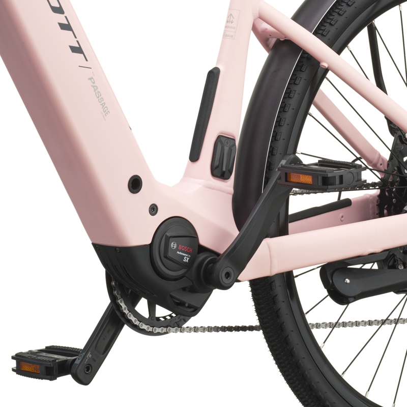 Scott Passage 20 Wave Electric Hybrid Bike 2027 in Dogwood Pink-6