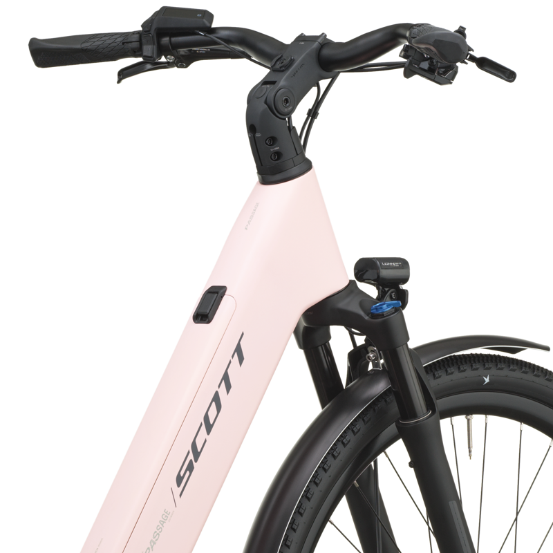 Scott Passage 20 Wave Electric Hybrid Bike 2027 in Dogwood Pink-5