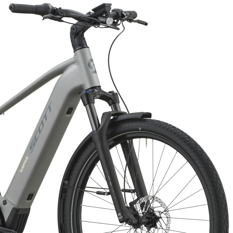 Scott Sub Tour 10 Electric Hybrid Bike 2027 in Celestial Silver-5