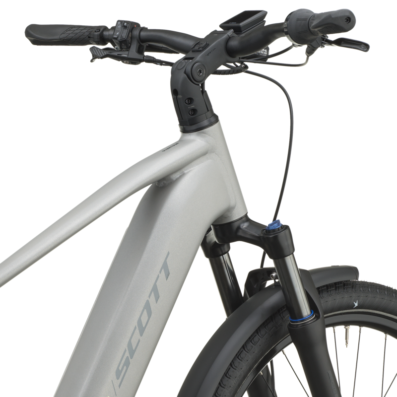Scott Sub Tour 10 Electric Hybrid Bike 2027 in Celestial Silver-3