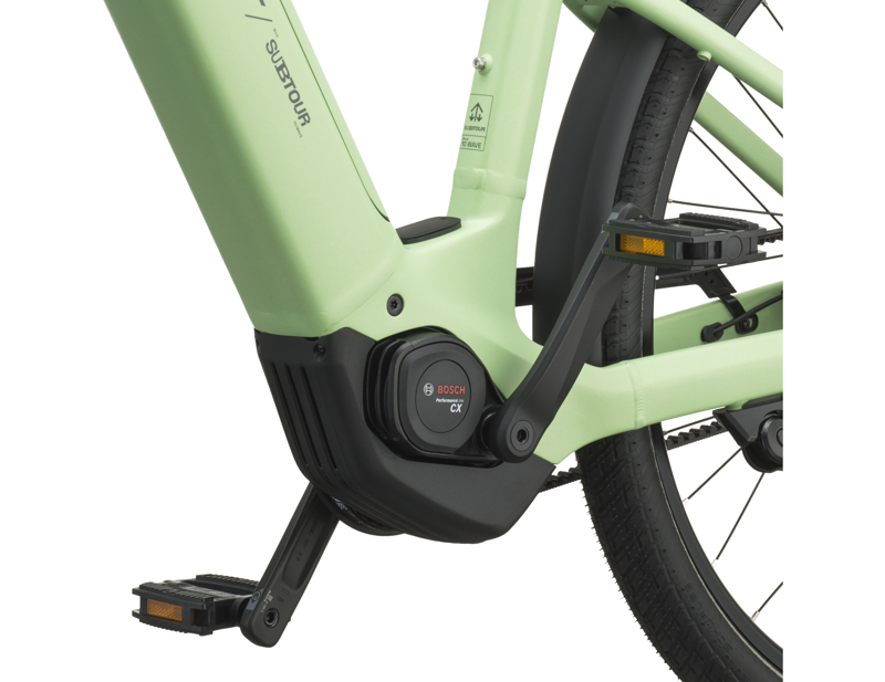 Scott Sub Tour 10 Wave Electric Hybrid Bike 2027 in Paradise Green-3