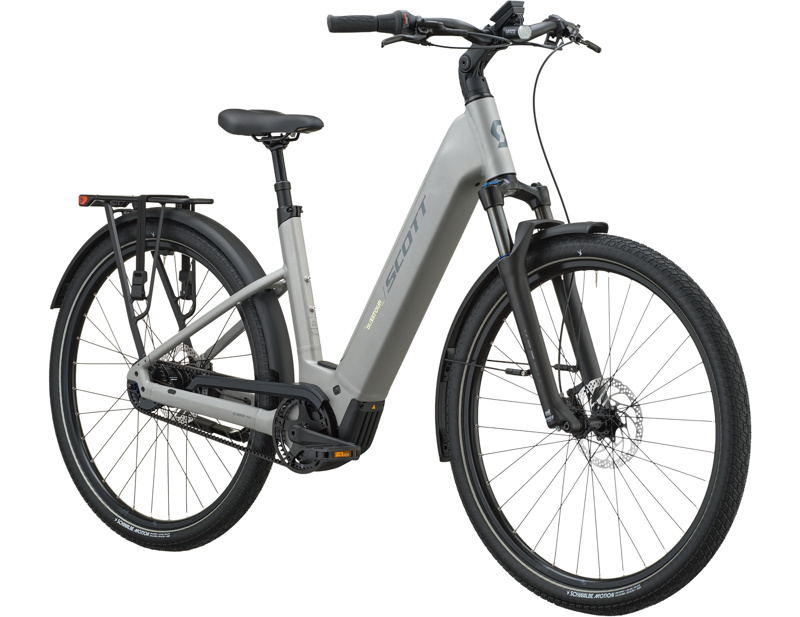 Scott Sub Tour 10 Wave Electric Hybrid Bike 2027 in Celestial Silver-2