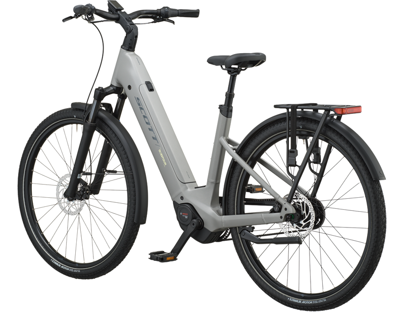 Scott Sub Tour 10 Wave Electric Hybrid Bike 2027 in Celestial Silver-1