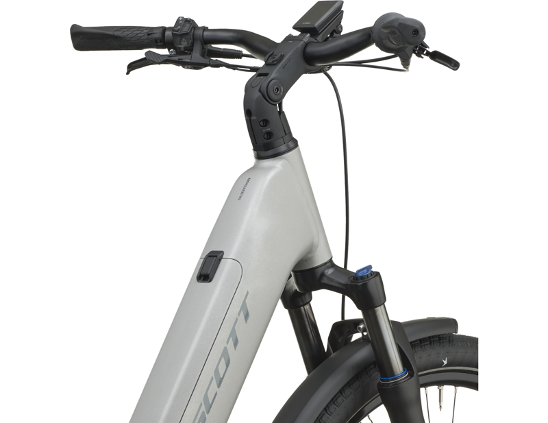 Scott Sub Tour 10 Wave Electric Hybrid Bike 2027 in Celestial Silver-7