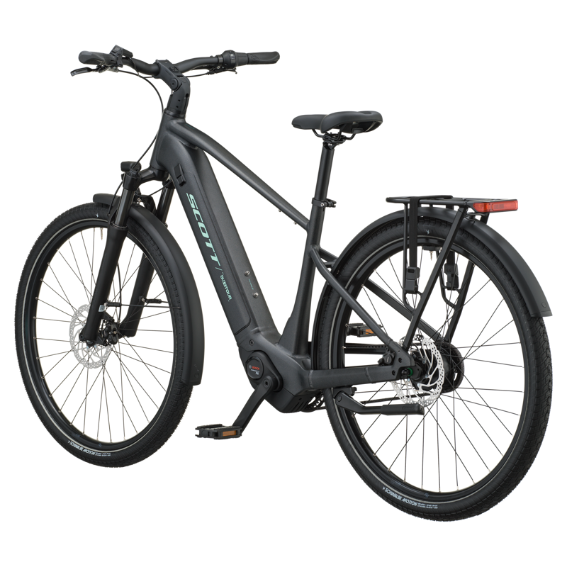 Scott Sub Tour 20 Electric Hybrid Bike 2027 in Granite Black-1