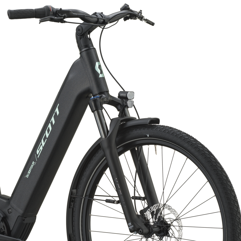 Scott Sub Tour 20 Wave Electric Hybrid Bike 2027 in Granite Black-6