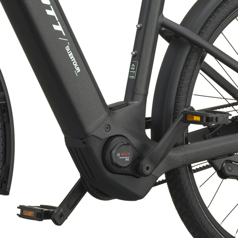 Scott Sub Tour 20 Wave Electric Hybrid Bike 2027 in Granite Black-5