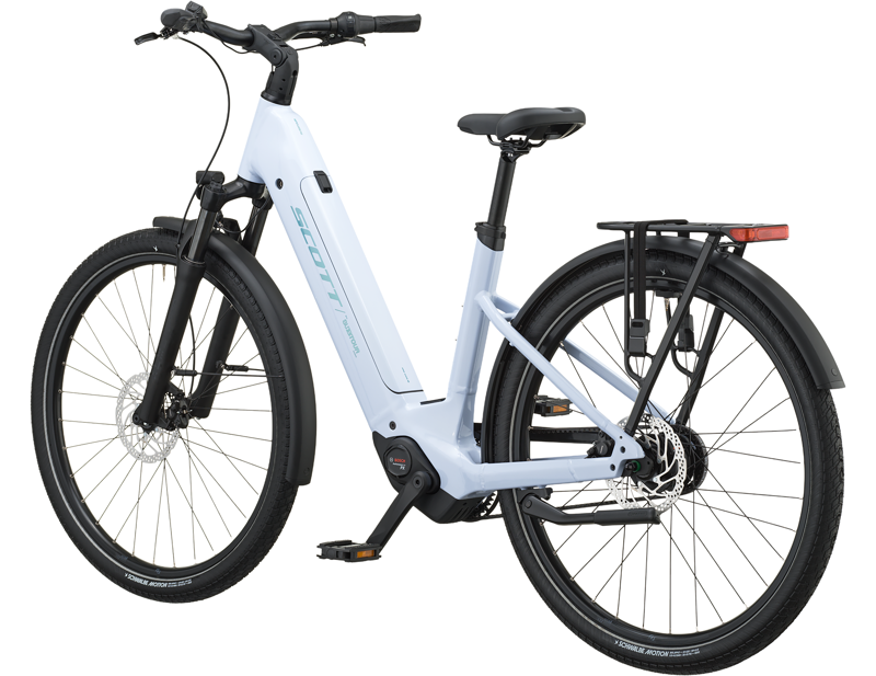 Scott Sub Tour 20 Wave Electric Hybrid Bike 2027 in Silk Blue-1