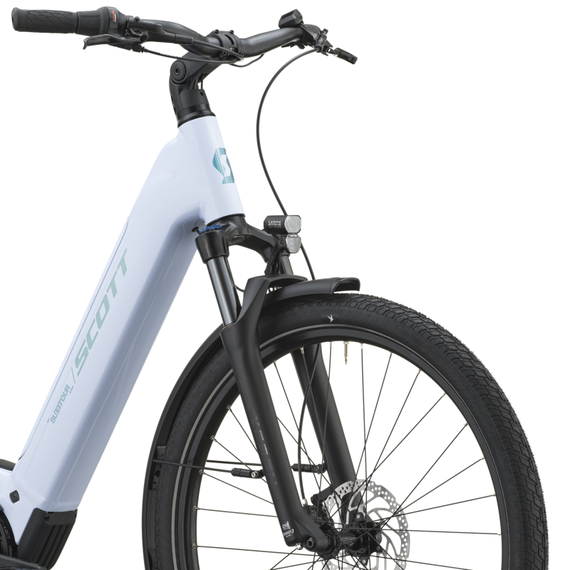 Scott Sub Tour 20 Wave Electric Hybrid Bike 2027 in Silk Blue-5