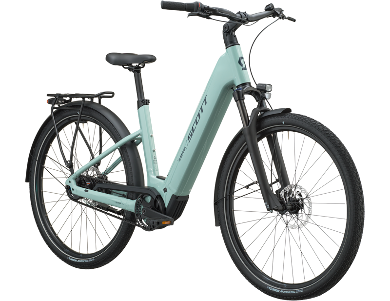 Scott Sub Tour 30 Wave Electric Hybrid Bike 2027 in Hail Blue-2
